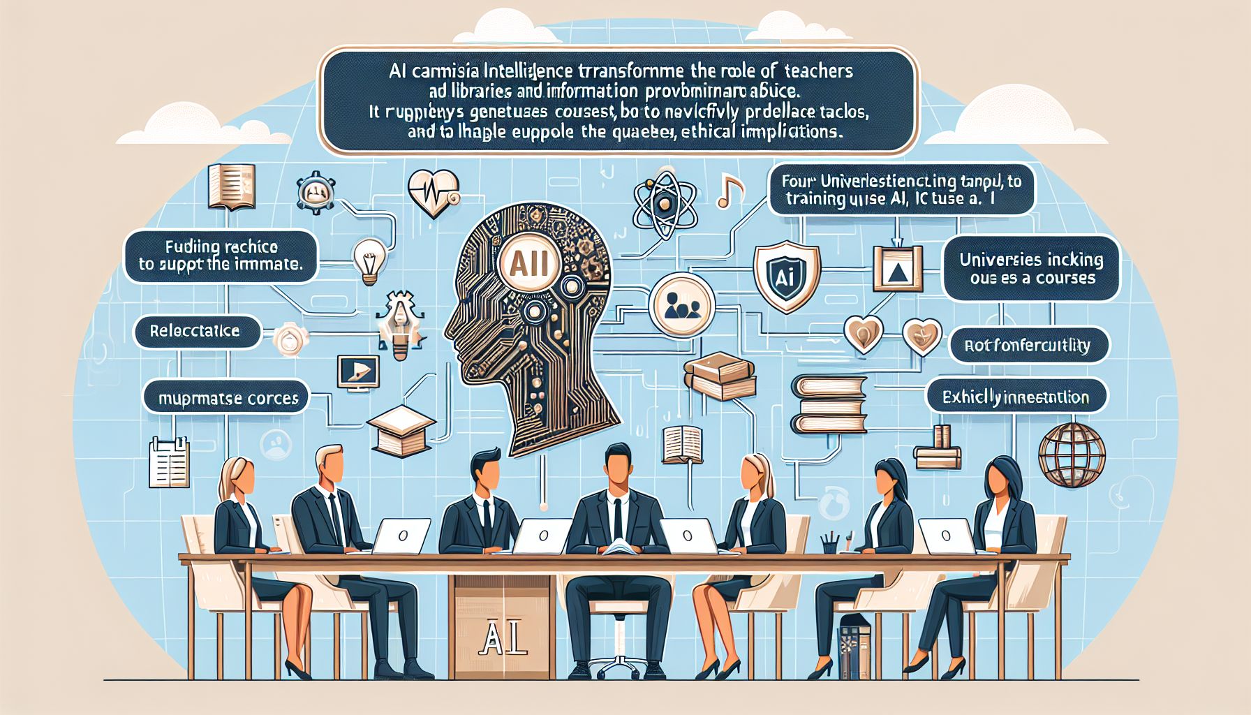 AI Vormt Toekomst van Hoger Onderwijs en Bibliotheken