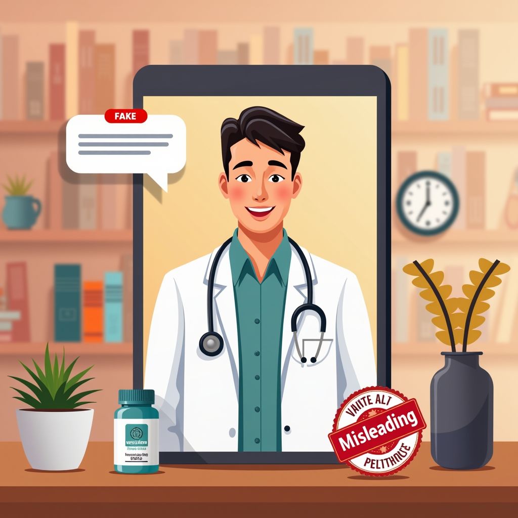 How an AI-Generated Doctor's Voice Can Mislead You