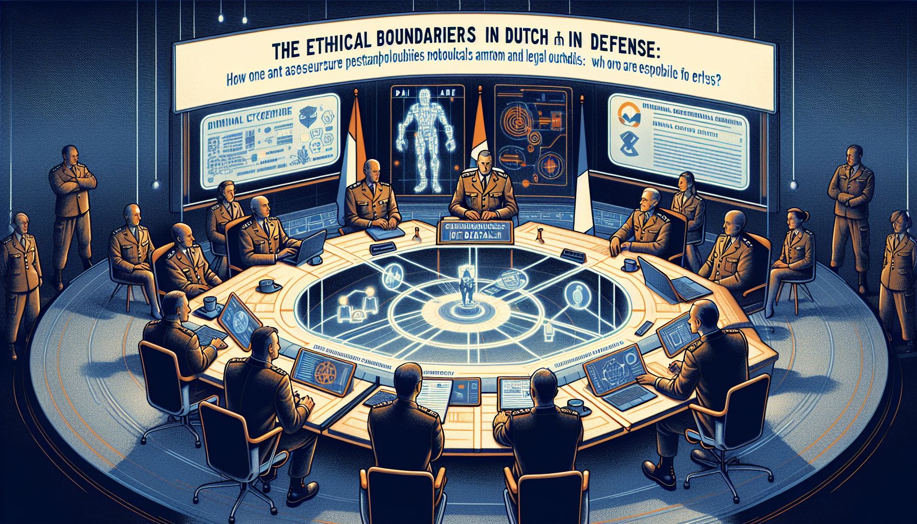Ethical boundaries of AI in Dutch defence: A complex debate