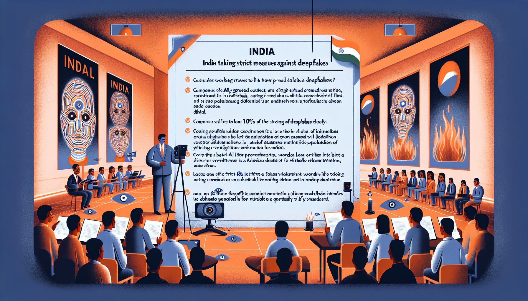 India neemt strikte maatregelen tegen deepfakes