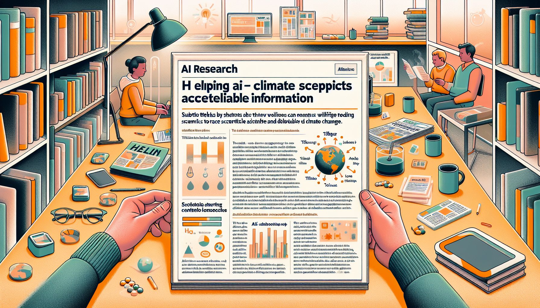 AI helpt klimaatsceptici betrouwbare informatie te accepteren