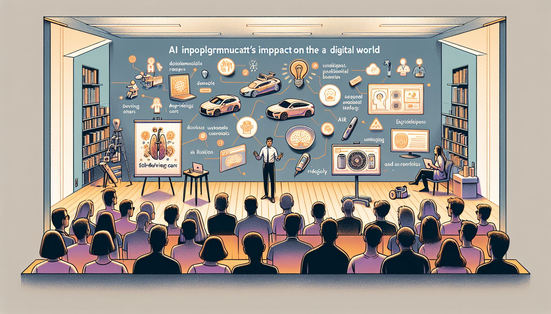 Bart Ensink Discusses AI at ZINiN Library Hellendoorn