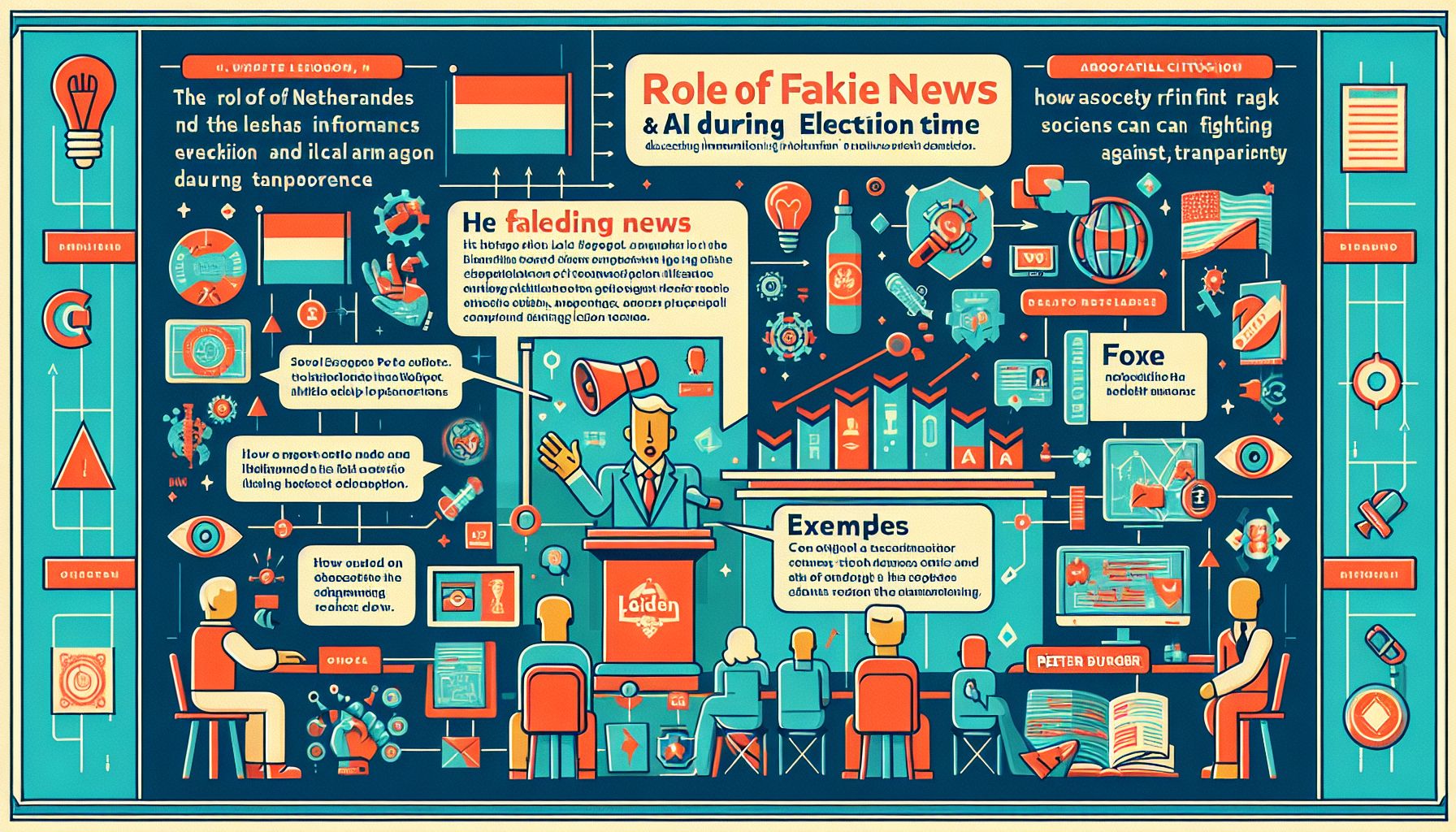 Leiden Discusses the Impact of Fake News and AI During Election Season