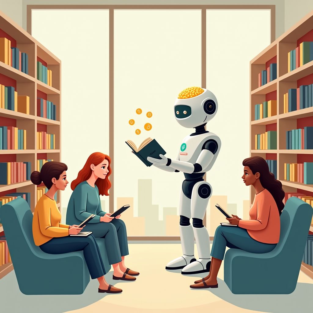 How an AI robot chooses your next book – without knowing your name